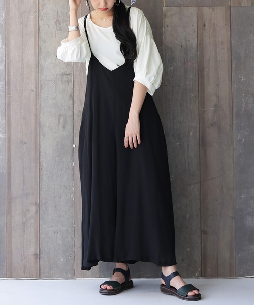 n'OrLABEL（ノアールレーベル）の「【廃盤】『ぽわん袖オーガニックコットンTシャツ』（Tシャツ/カットソー・レディース・オレンジ/ブラック/ライトブルー/ベージュ/オフホワイト/ラベンダー/ミント/ブルー・FREE）」の18枚目の写真