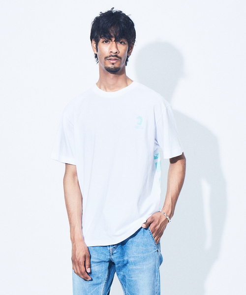 5351 POUR LES HOMMES(ゴーサンゴーイチプールオム)の「KANSUKE AKAIKE×5351 ステンシル Tシャツ(Tシャツ/カットソー・メンズ・ホワイト/ブラック・46/48/50)」の14枚目の写真