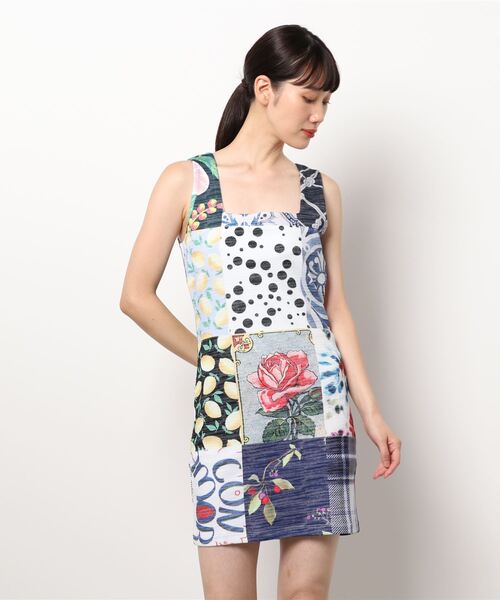 PATCHWORK SQUARE パッチワーク スクエア　ワンピース PATCHWORK SQUARE パッチワーク スクエア ワンピース（はじめて