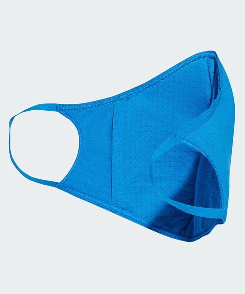 adidas（アディダス）の「フェイスカバー 3枚組 [FACE COVERS 3-PACK] アディダスオリジナルス（マスク・メンズ・ブルー/ブラック×ピンク/ブラック×ブルー/ブラック×ブラック/ブラック系その他・MEDIUM/X-LARGE/XXX-LARGE）」の7枚目の写真