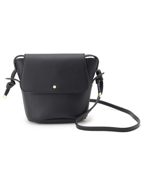 DRESKIP（ドレスキップ）の「◆ノットデザインミニショルダー（ショルダーバッグ・レディース・ブラック/グレー/アイボリー・00）」の2枚目の写真