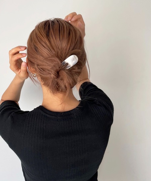 CANAL JEAN（キャナルジーン）の「Pt(ピーティー) kanzashi（その他ヘアアクセサリー・レディース・シルバー/ゴールド・ONE SIZE）」の6枚目の写真