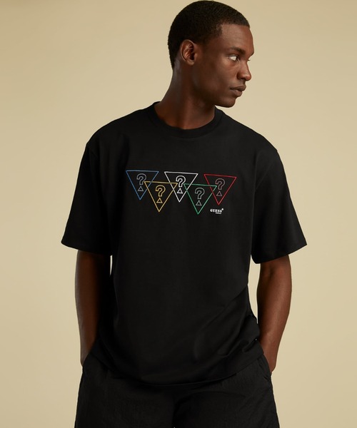 Guess(ゲス)の「GUESS Originals SU GAMES Logo Tee(Tシャツ/カットソー・メンズ・ホワイト/ブラック・SMALL/MEDIUM/LARGE/X-LARGE)」の2枚目の写真