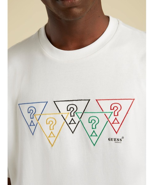 Guess(ゲス)の「GUESS Originals SU GAMES Logo Tee(Tシャツ/カットソー・メンズ・ホワイト/ブラック・SMALL/MEDIUM/LARGE/X-LARGE)」の10枚目の写真