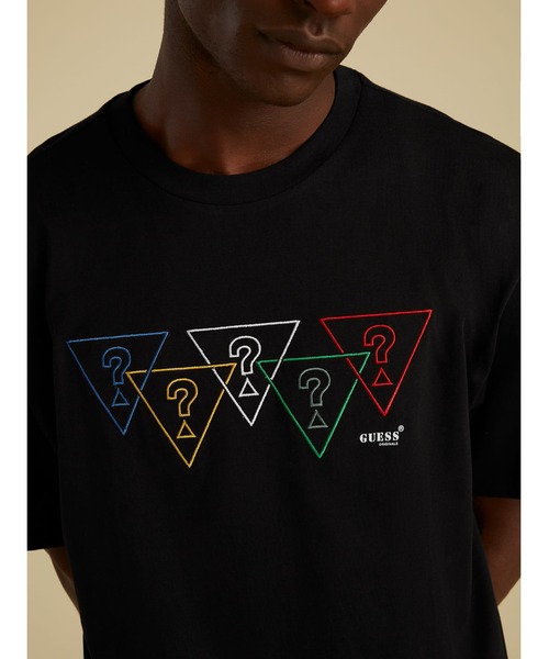 Guess(ゲス)の「GUESS Originals SU GAMES Logo Tee(Tシャツ/カットソー・メンズ・ホワイト/ブラック・SMALL/MEDIUM/LARGE/X-LARGE)」の4枚目の写真