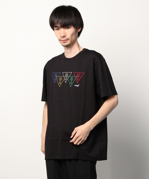 Guess(ゲス)の「GUESS Originals SU GAMES Logo Tee(Tシャツ/カットソー・メンズ・ホワイト/ブラック・SMALL/MEDIUM/LARGE/X-LARGE)」の11枚目の写真