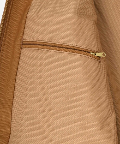 Carhartt(カーハート)の「carhartt/カーハート Thermal-Lined Duck Active Jacket/サーマルライナー ダックアクティブジャケット(ブルゾン・メンズ・ブラック/ブラウン/ネイビー・M/L/XL)」の16枚目の写真