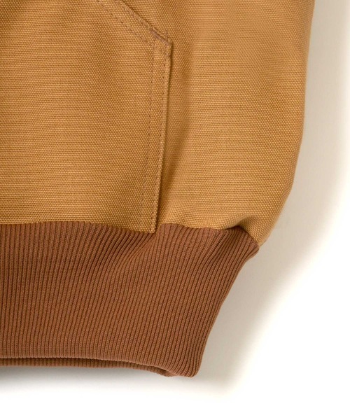 Carhartt(カーハート)の「carhartt/カーハート Thermal-Lined Duck Active Jacket/サーマルライナー ダックアクティブジャケット(ブルゾン・メンズ・ブラック/ブラウン/ネイビー・M/L/XL)」の12枚目の写真