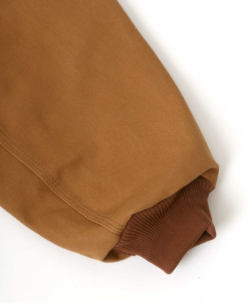 Carhartt(カーハート)の「carhartt/カーハート Thermal-Lined Duck Active Jacket/サーマルライナー ダックアクティブジャケット(ブルゾン・メンズ・ブラック/ブラウン/ネイビー・M/L/XL)」の13枚目の写真