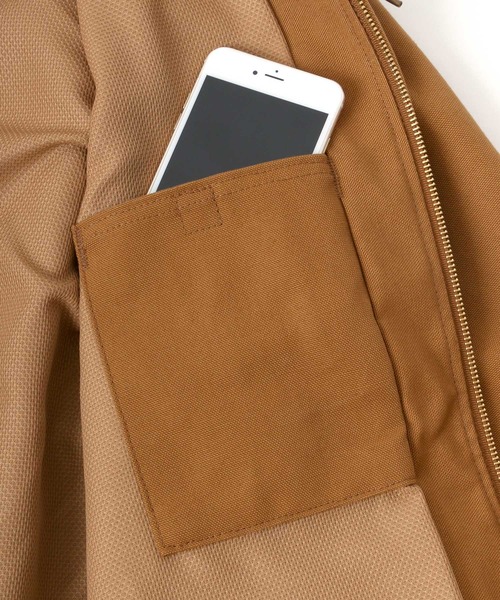 Carhartt(カーハート)の「carhartt/カーハート Thermal-Lined Duck Active Jacket/サーマルライナー ダックアクティブジャケット(ブルゾン・メンズ・ブラック/ブラウン/ネイビー・M/L/XL)」の18枚目の写真