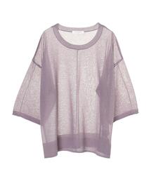 Green　Parks | シアーニット長袖プルオーバー＊(ニット/セーター)