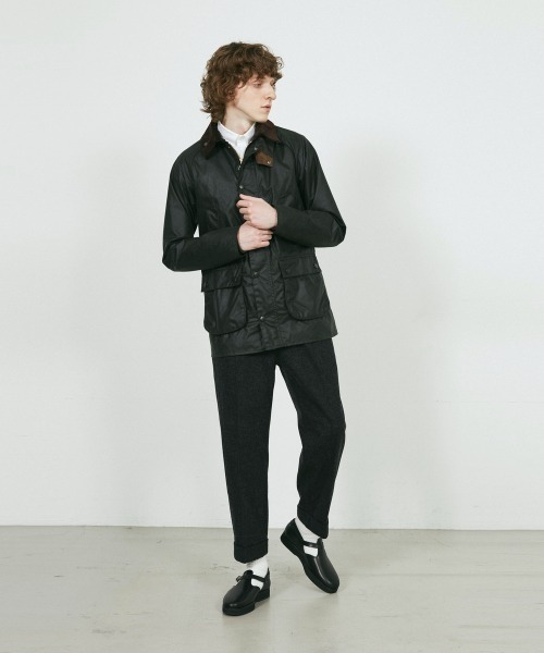 Barbour（バブアー）の「BEDALE SL CAMO（ブルゾン・メンズ・ブラウン/セージグリーン・40/38/36/42/34）」の8枚目の写真