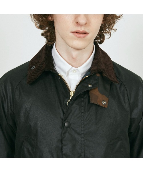 Barbour（バブアー）の「BEDALE SL CAMO（ブルゾン・メンズ・ブラウン/セージグリーン・40/38/36/42/34）」の13枚目の写真