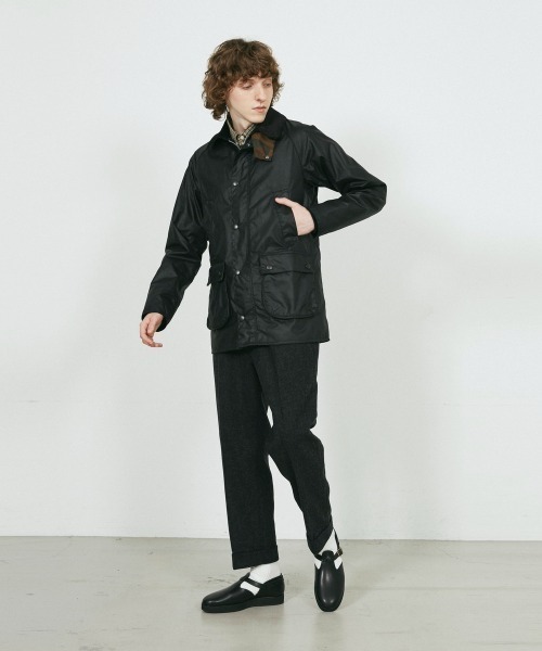 Barbour（バブアー）の「BEDALE SL CAMO（ブルゾン・メンズ・ブラウン/セージグリーン・40/38/36/42/34）」の20枚目の写真