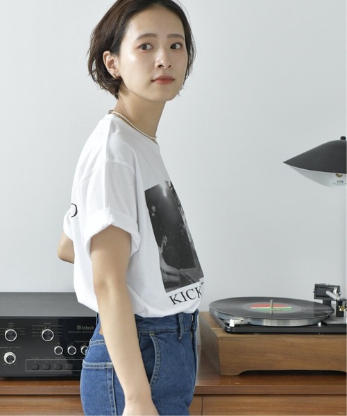 Spick & Span（スピックアンドスパン）の「【Charles Peterson】 KICK OUT THE JAMS TEE /Tシャツ◆（Tシャツ/カットソー・レディース・ホワイト・MEDIUM）」の4枚目の写真