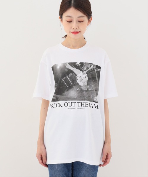 Spick & Span（スピックアンドスパン）の「【Charles Peterson】 KICK OUT THE JAMS TEE /Tシャツ◆（Tシャツ/カットソー・レディース・ホワイト・MEDIUM）」の8枚目の写真