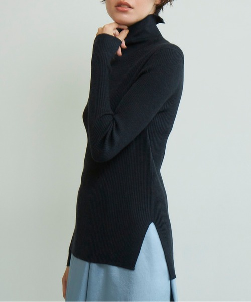 GALLARDAGALANTE（ガリャルダガランテ）の「リブタートルニット