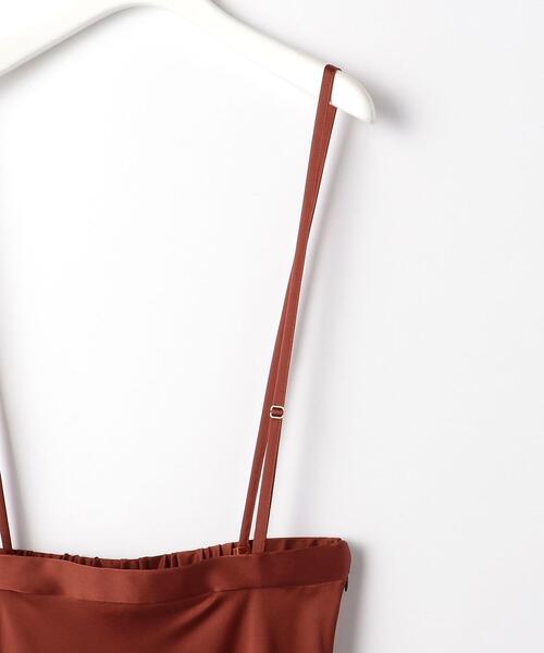 closet story（クローゼットストーリー）の「＜closet story（クローゼットストーリー）＞サテン ストラップ マキシスカート -ウォッシャブル-（スカート・レディース・ナチュラル/オレンジ系その他・FREE）」の13枚目の写真