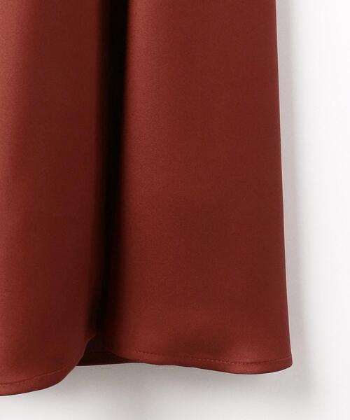 closet story（クローゼットストーリー）の「＜closet story（クローゼットストーリー）＞サテン ストラップ マキシスカート -ウォッシャブル-（スカート・レディース・ナチュラル/オレンジ系その他・FREE）」の16枚目の写真