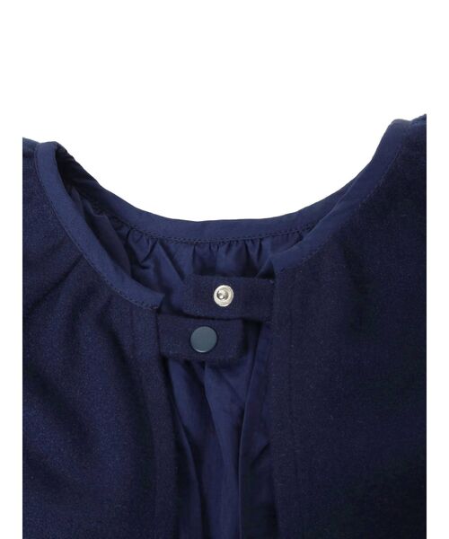 merry jenny（メリージェニー）の「ダブルフレアケープcollar（付け襟・レディース・アイボリー/ブラック/ネイビー・FREE）」の15枚目の写真