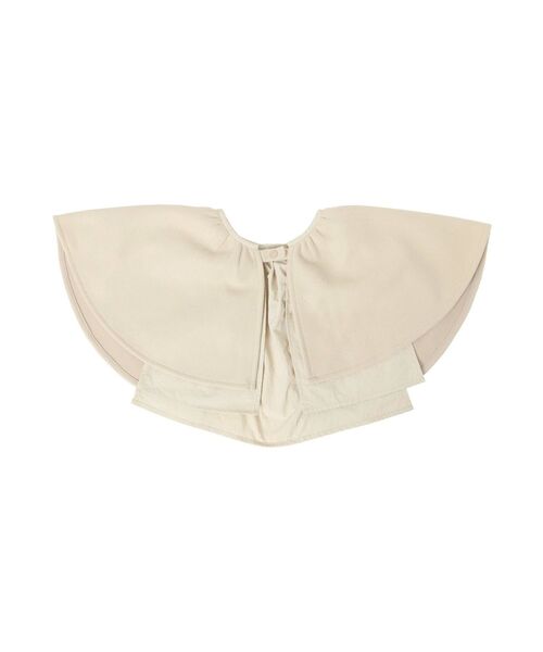 merry jenny（メリージェニー）の「ダブルフレアケープcollar（付け襟・レディース・アイボリー/ブラック/ネイビー・FREE）」の16枚目の写真