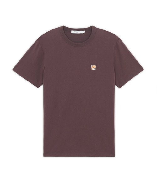 Maison Kitsune(メゾンキツネ)の「FOX HEAD PATCH CLASSIC TEE-SHIRT(Tシャツ/カットソー・メンズ・チョコ/ブルー系その他・S/M/L/XL/XS)」の4枚目の写真