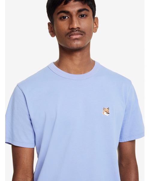 Maison Kitsune(メゾンキツネ)の「FOX HEAD PATCH CLASSIC TEE-SHIRT(Tシャツ/カットソー・メンズ・チョコ/ブルー系その他・S/M/L/XL/XS)」の5枚目の写真
