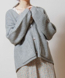 flower | ポケットニットカーディガン(カーディガン/ボレロ)