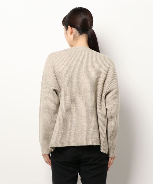 flower（フラワー）の「ポケットニットカーディガン（カーディガン/ボレロ・レディース・ベージュ/グレー・FREE）」の20枚目の写真