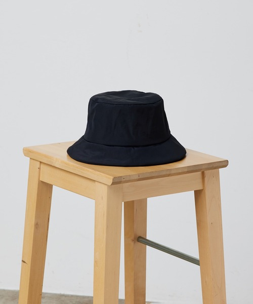 JUNRED(ジュンレッド)の「中わたバケットハット(ハット・メンズ・ブラック/チャコールグレー・FREE)」の7枚目の写真