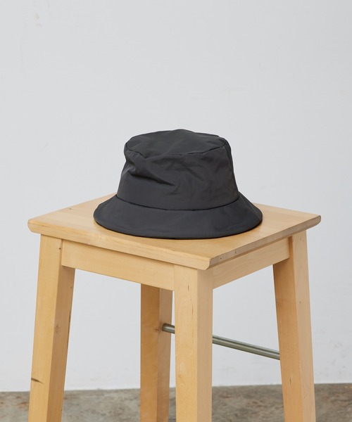 JUNRED(ジュンレッド)の「中わたバケットハット(ハット・メンズ・ブラック/チャコールグレー・FREE)」の8枚目の写真