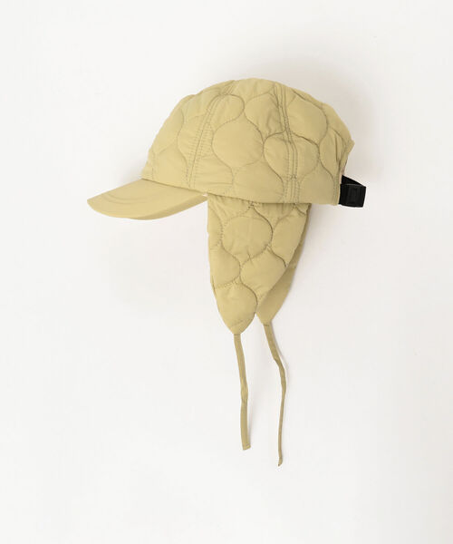 Ray BEAMS(レイビームス)の「Ray BEAMS / キルティング フライト キャップ(キャップ・レディース・ホワイト/ブラック/ベージュ・ONE SIZE)」の21枚目の写真