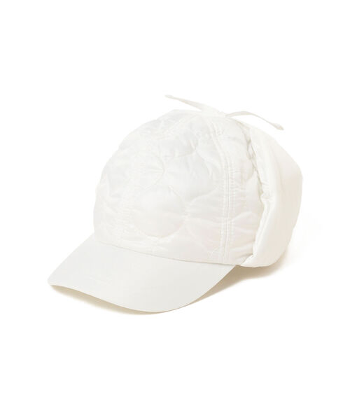 Ray BEAMS(レイビームス)の「Ray BEAMS / キルティング フライト キャップ(キャップ・レディース・ホワイト/ブラック/ベージュ・ONE SIZE)」の14枚目の写真