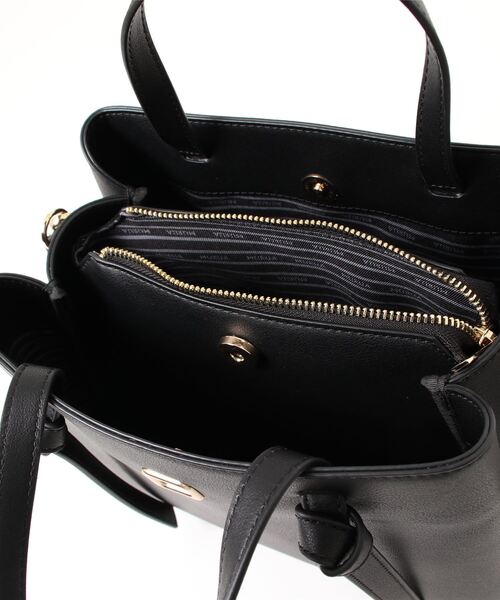MURUA(ムルーア)の「MURUA (ムルーア) 2WAYハンドバッグ MR-B1014 SQUARE METAL2(ハンドバッグ・レディース・ブラック/ベージュ/ライム・FREE)」の17枚目の写真