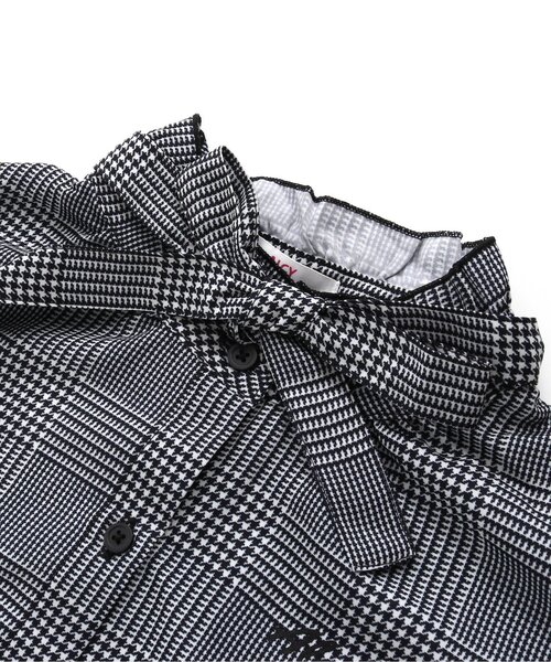 algy（アルジー）の「シアー使いブラウス（シャツ/ブラウス・キッズ・ベージュ/ブラック/オフホワイト・X-SMALL/XX-SMALL/MEDIUM/SMALL）」の17枚目の写真