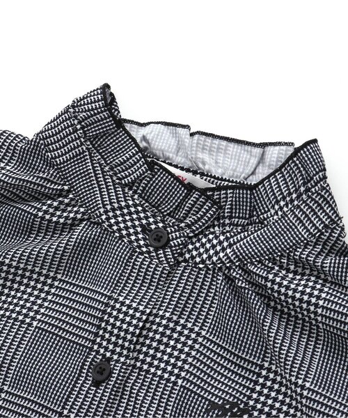 algy（アルジー）の「シアー使いブラウス（シャツ/ブラウス・キッズ・ベージュ/ブラック/オフホワイト・X-SMALL/XX-SMALL/MEDIUM/SMALL）」の18枚目の写真