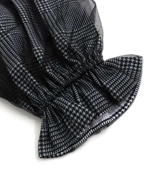 algy（アルジー）の「シアー使いブラウス（シャツ/ブラウス・キッズ・ベージュ/ブラック/オフホワイト・X-SMALL/XX-SMALL/MEDIUM/SMALL）」の21枚目の写真