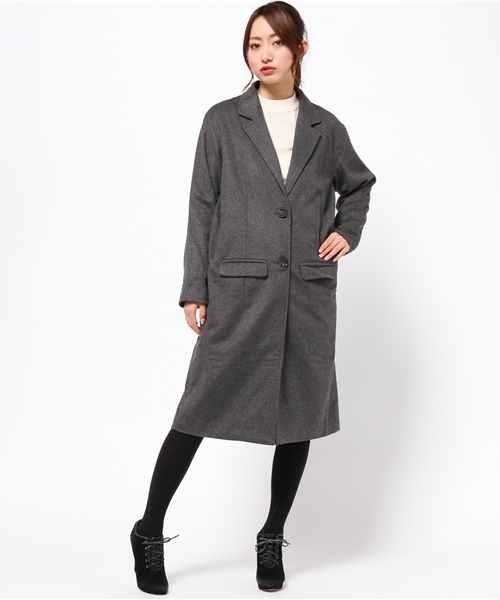 WHO'S WHO gallery（フーズフーギャラリー）の「【期間限定セール】ロングチェスターコート（チェスターコート・レディース・ベージュ/グレー/その他20・FREE）」の16枚目の写真