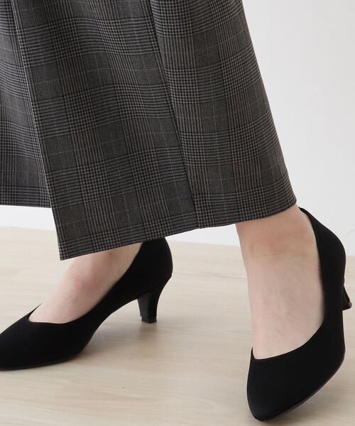 DRESKIP（ドレスキップ）の「◆フルストレッチイージーケアワイドパンツ（その他パンツ・レディース・ブラック系1/キャメル/ダークブラウン系1/ブラック・03/02/04）」の9枚目の写真