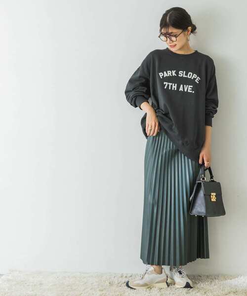 URBAN RESEARCH（アーバンリサーチ）の「Vintageルーズスウェット（Tシャツ/カットソー・レディース・ピンク系その他/ホワイト系その他/チャコールグレー・FREE）」の15枚目の写真