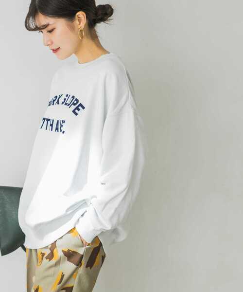 URBAN RESEARCH（アーバンリサーチ）の「Vintageルーズスウェット（Tシャツ/カットソー・レディース・ピンク系その他/ホワイト系その他/チャコールグレー・FREE）」の17枚目の写真