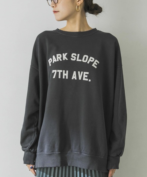 URBAN RESEARCH（アーバンリサーチ）の「Vintageルーズスウェット（Tシャツ/カットソー・レディース・ピンク系その他/ホワイト系その他/チャコールグレー・FREE）」の19枚目の写真