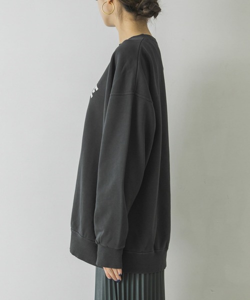 URBAN RESEARCH（アーバンリサーチ）の「Vintageルーズスウェット（Tシャツ/カットソー・レディース・ピンク系その他/ホワイト系その他/チャコールグレー・FREE）」の20枚目の写真