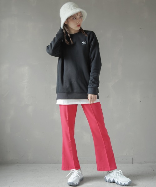 SPINNS（スピンズ）の「アンゴラバケットハット（ハット・レディース・ブラック/ホワイト・ONESIZE）」の8枚目の写真