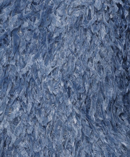 PAGEBOY（ページボーイ）の「【CORE】フェイクフェザーカーデ（カーディガン/ボレロ・レディース・ブラック/ブルー系その他4・FREE）」の19枚目の写真