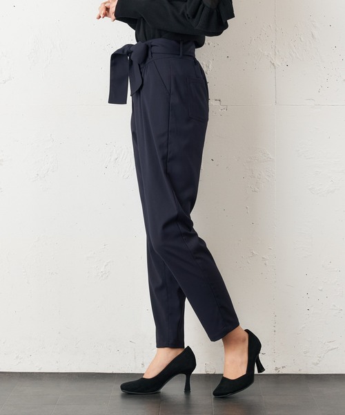 【セール】ハイウエストテーパードパンツ（その他パンツ）｜MIIA（ミーア）
