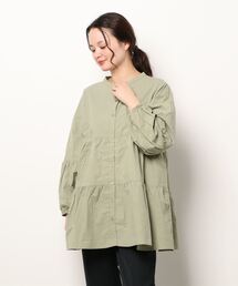 Samansa Mos2 | ティアードチュニックブラウス(シャツ/ブラウス)