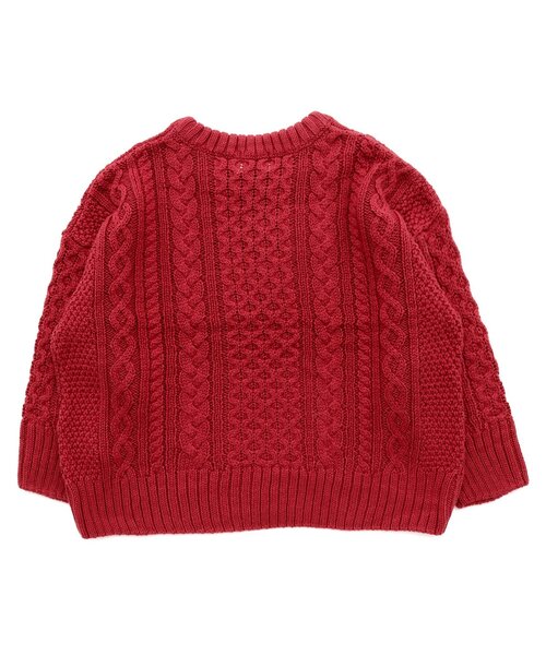 F.O.KIDS(エフオーキッズ)の「/ウォッシャブルニット(ニット/セーター・キッズ・グレー/グリーン/レッド/ブラック/アイボリー・110/120/80/90/130/140/95/100)」の9枚目の写真