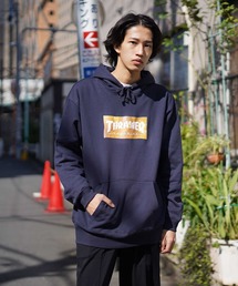 Thrasher By Rifflepage スラッシャー バイ リフルページ レディース のパーカー ブルー ネイビー 青色系 通販 Zozotown