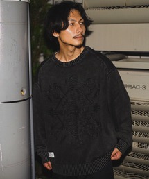schott（ショット）の「【WEB LIMITED】Schott/ショット/NATIVE FISHBONE KNIT/ネイティブ フィッシュボーン ニット（ニット/セーター・レディース）」